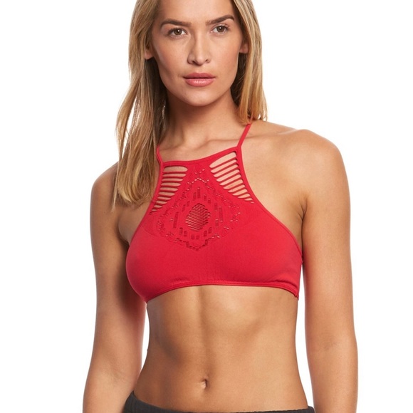 Free People Other - Free People Hanalei seamless bralette halter style